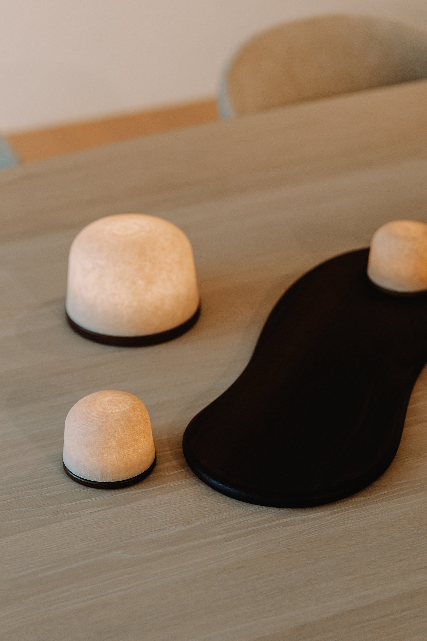 Fondant Large sfeerlamp 100% gerecycleerd op Thermo Es | H 12,6 cm x Ø 16,2 cm