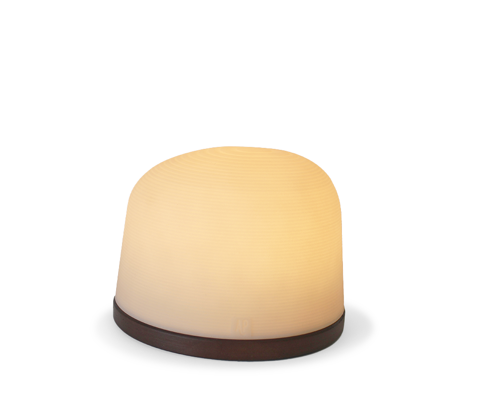 Fondant Large sfeerlamp gerecycleerd op Thermo Es | H 12,6 cm x Ø 16,2 cm