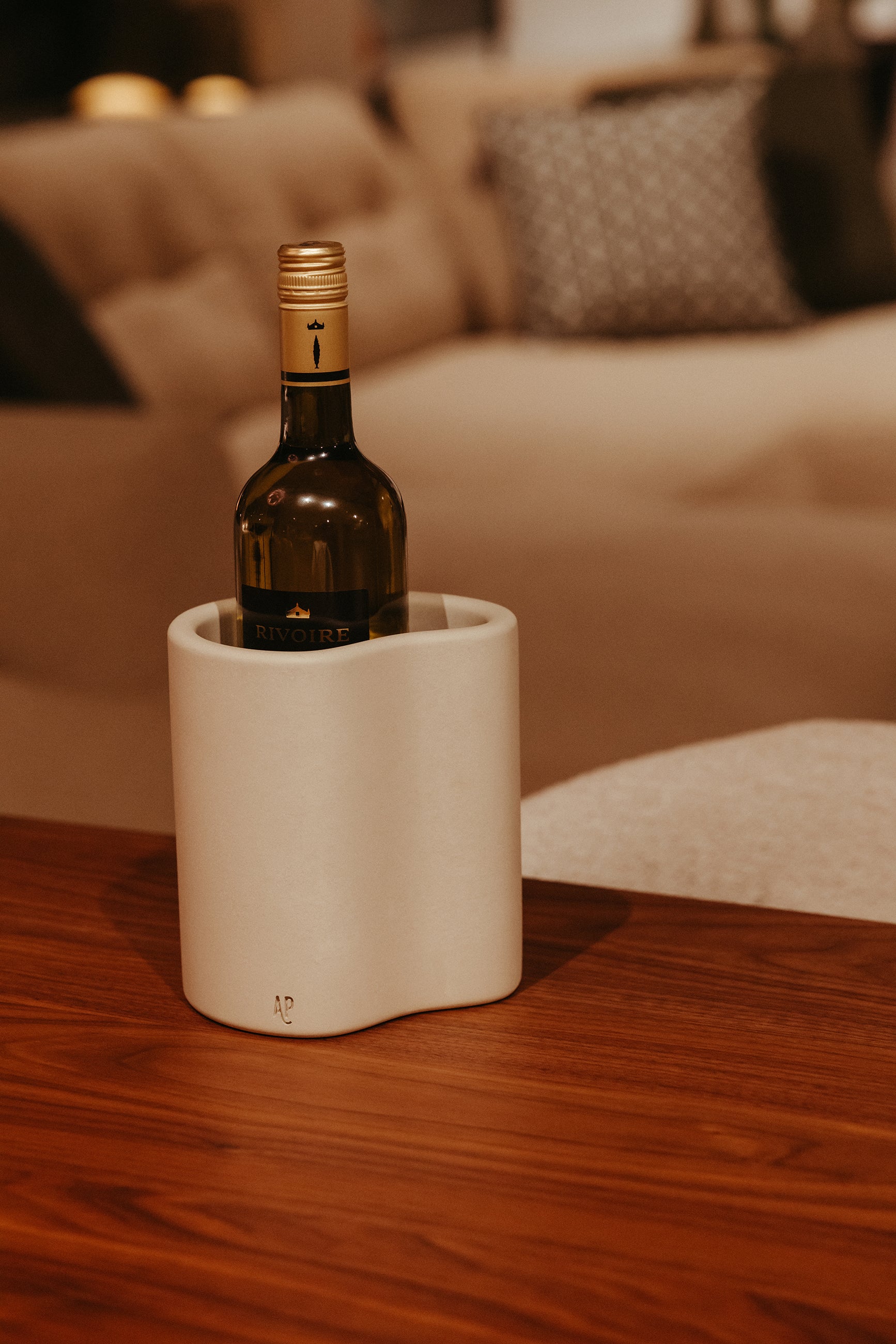 Fondant Wine cooler | ZAND | H 18 x12,5 x 15  cm