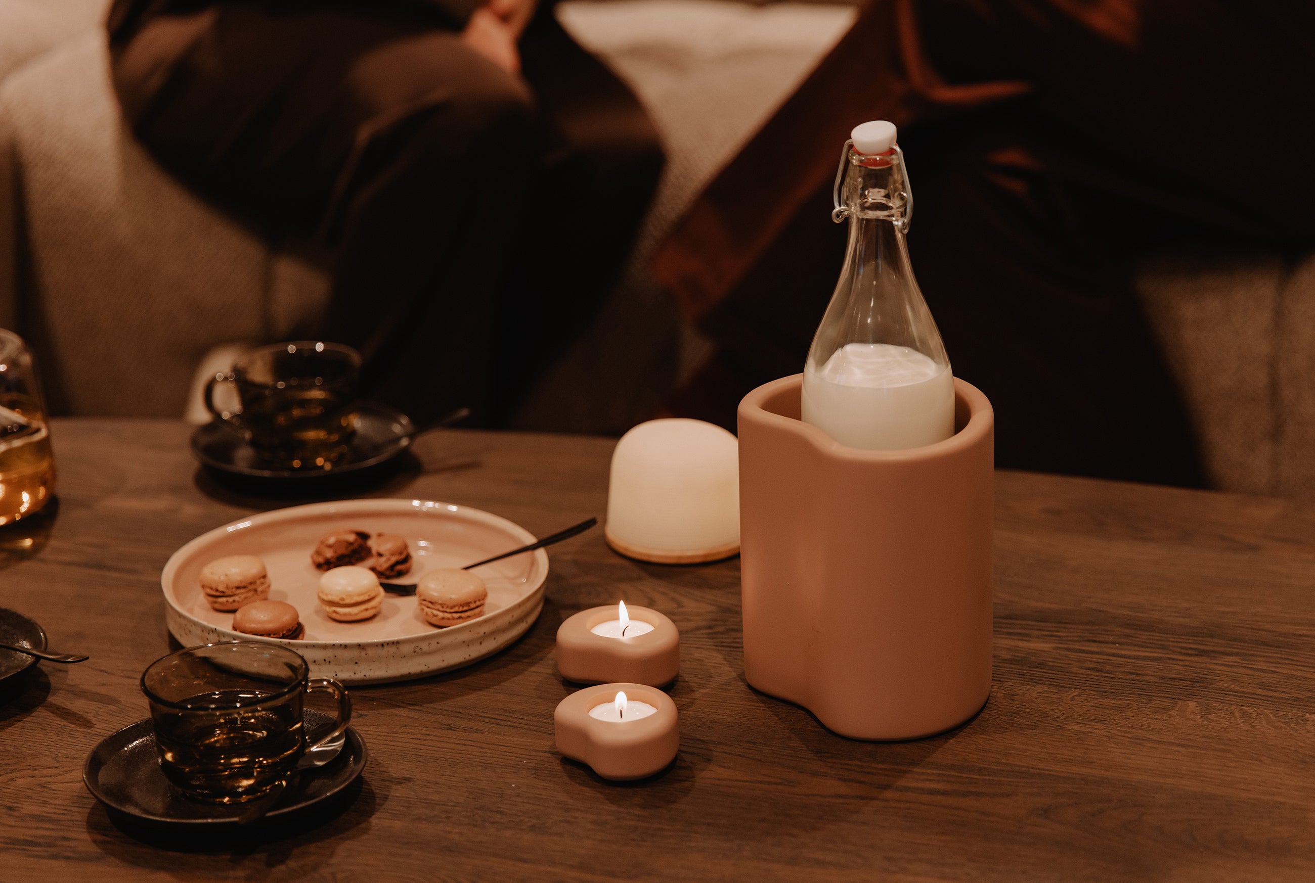 Fondant Wine cooler | MOCHA | H 18 x12,5 x 15  cm