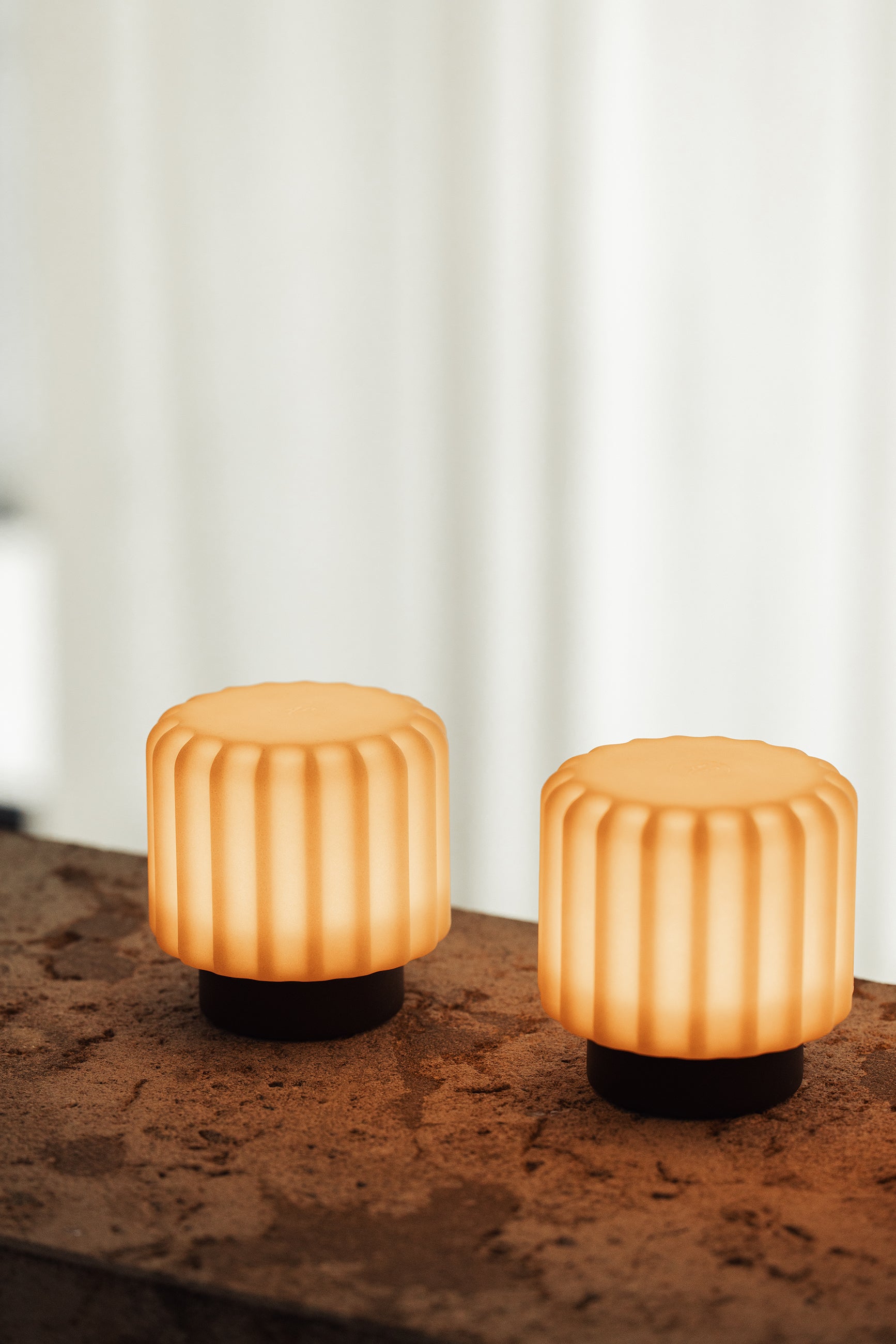 Dentelles 9 licht Multi Kelvin Recycled AARDE Set/3 | 9 cm x Ø 9 cm.
