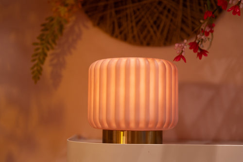 Dentelles 15 Light USB rechargeable STRAWBERRY/GOLD | 15 cm x Ø 16 cm