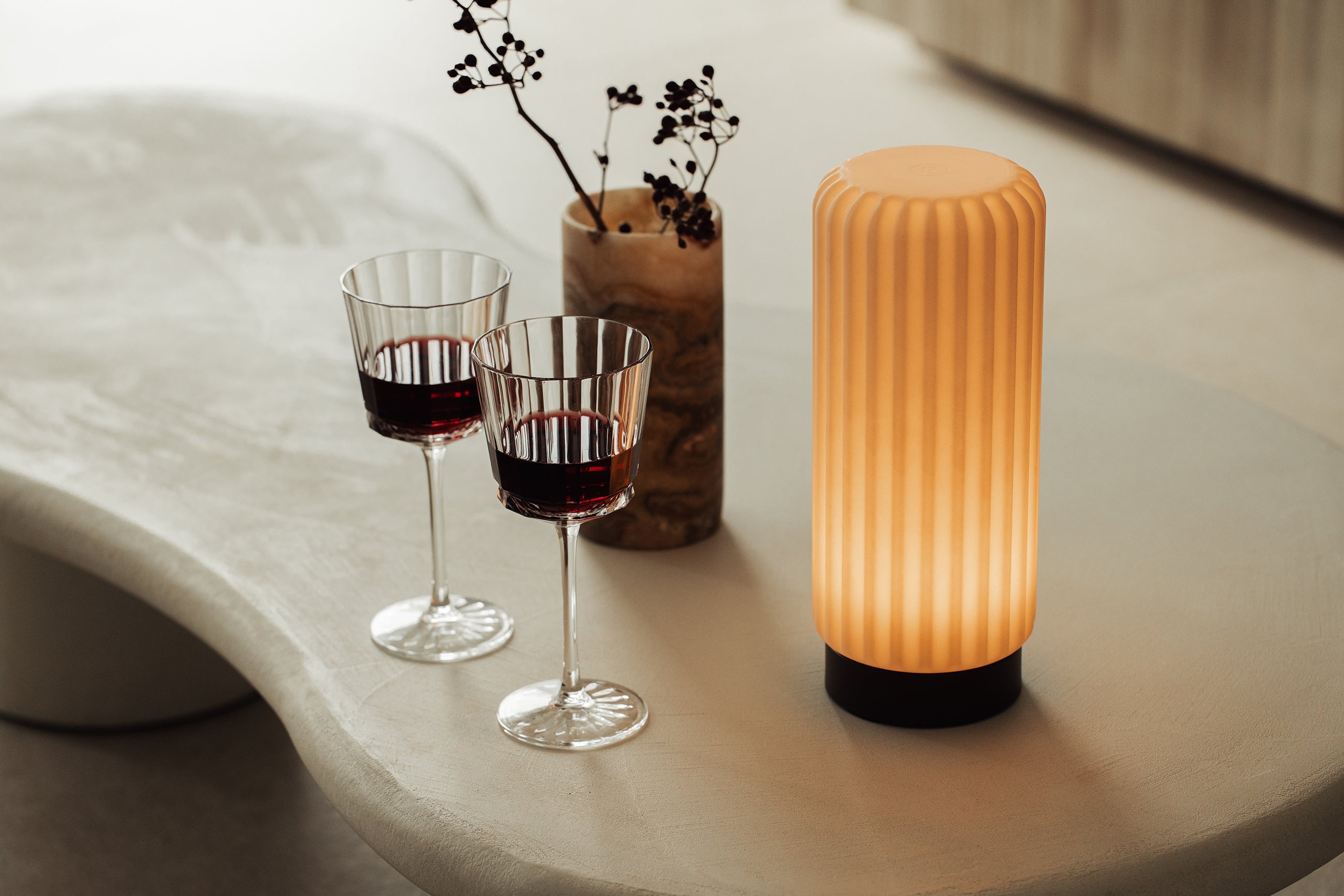 Dentelles 29 licht Multi Recycled AARDE | 29,5 cm x Ø 12 cm