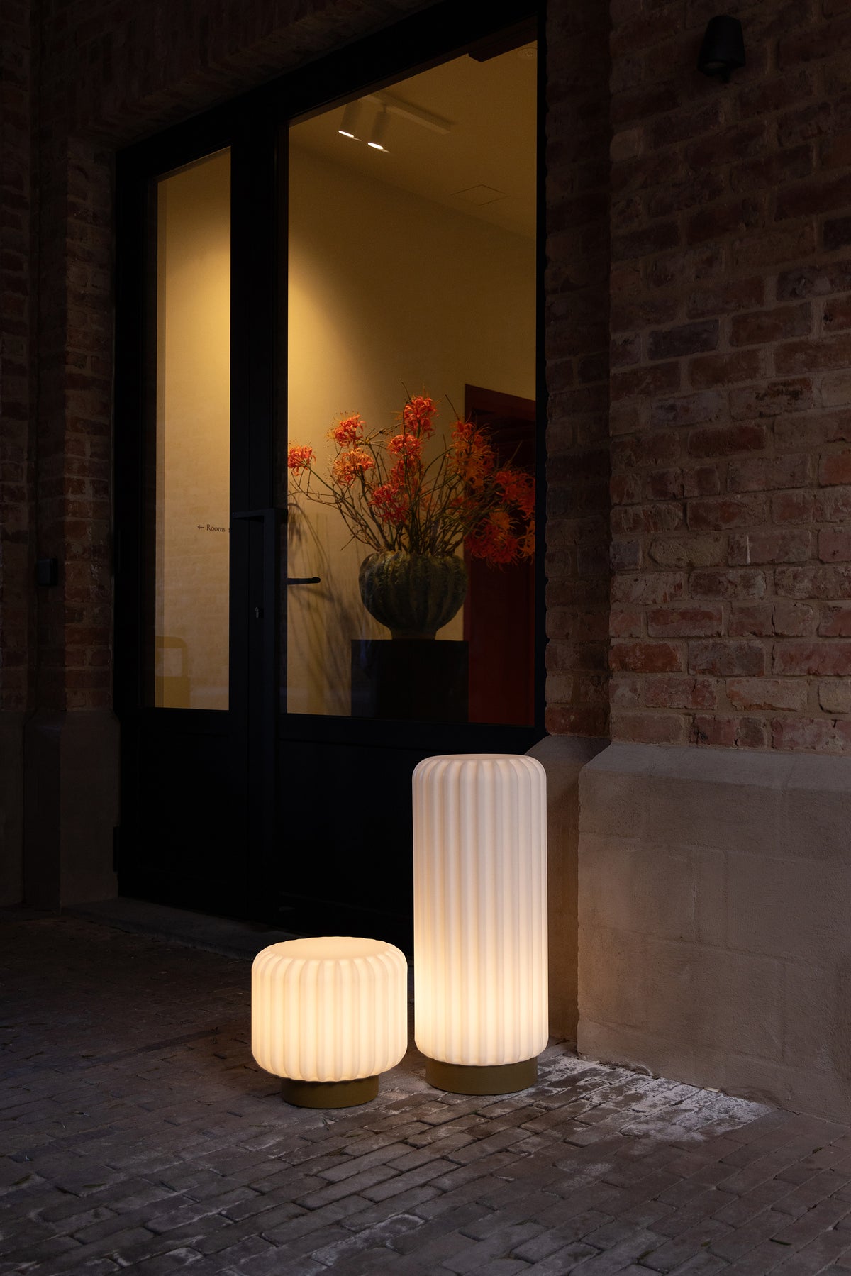 Dentelles TALL XL licht USB recharge KLEI basis | H66 cm x Ø 27 cm
