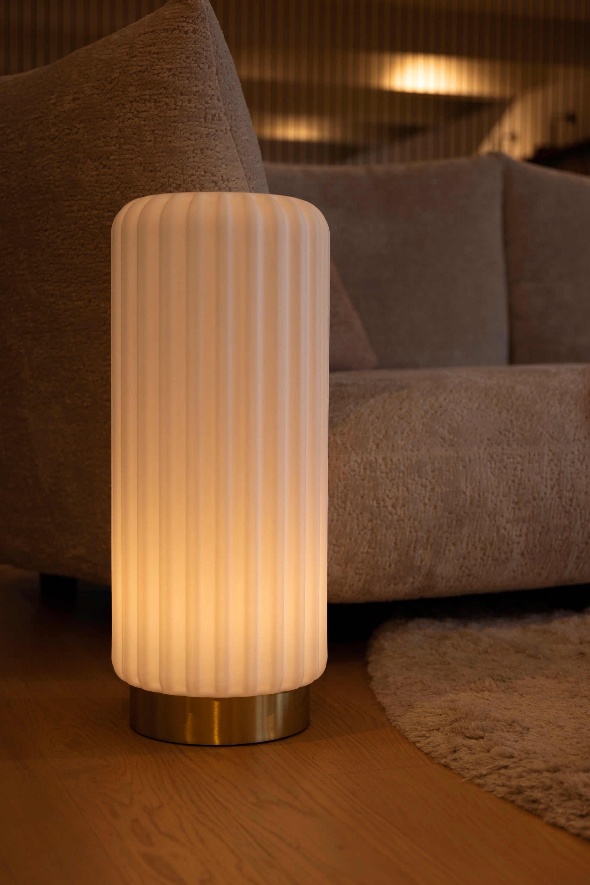 Dentelles TALL XL licht USB recharge GOUDEN basis | H66 cm x Ø 27 cm