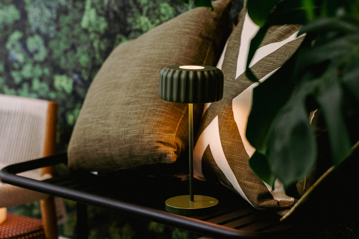 Relax Gift Box Dentelles Olive | 36,5 x 36 x  H 17 cm