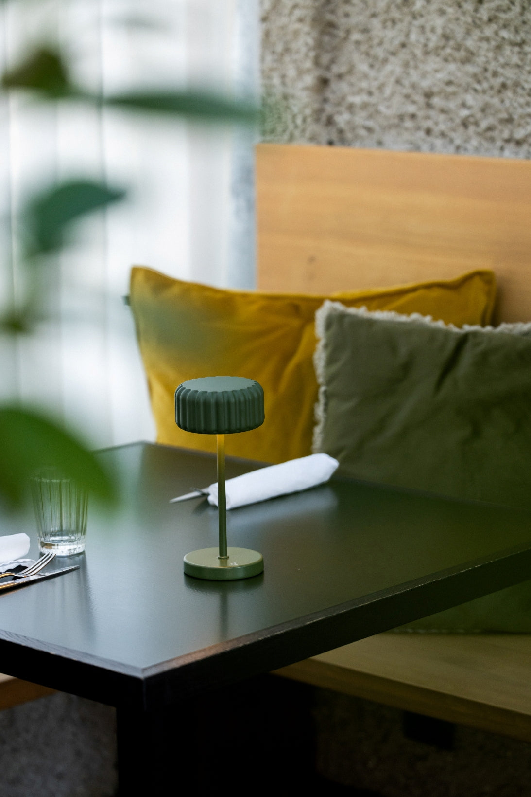 Dentelles Mini Bistro recharge Olive | 20  cm x Ø 9,5 cm