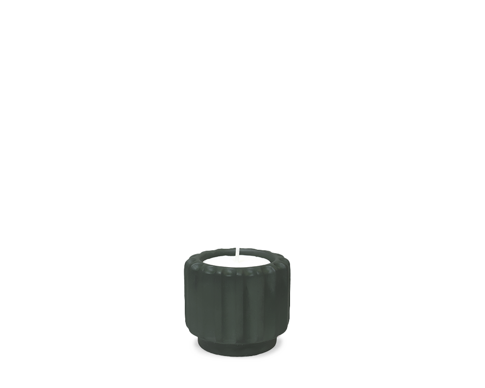 Dentelles T- LIGHT wide | Olive Bis | 5 x dia 6 cm