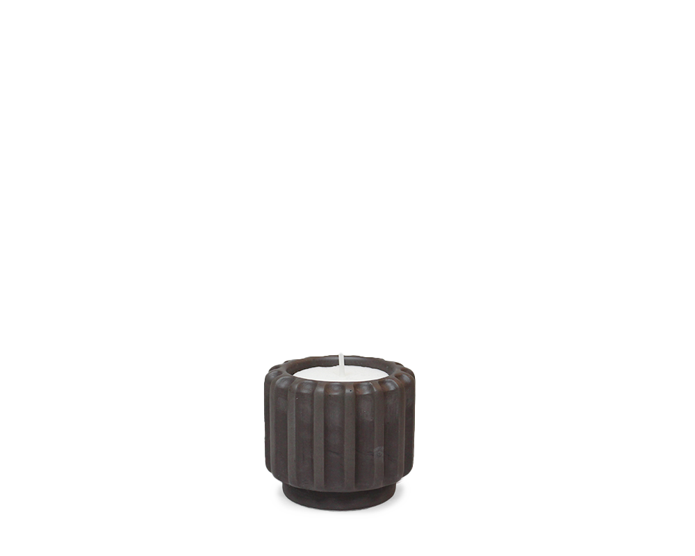 Dentelles T- LIGHT wide | Earth | 5 x dia 6 cm