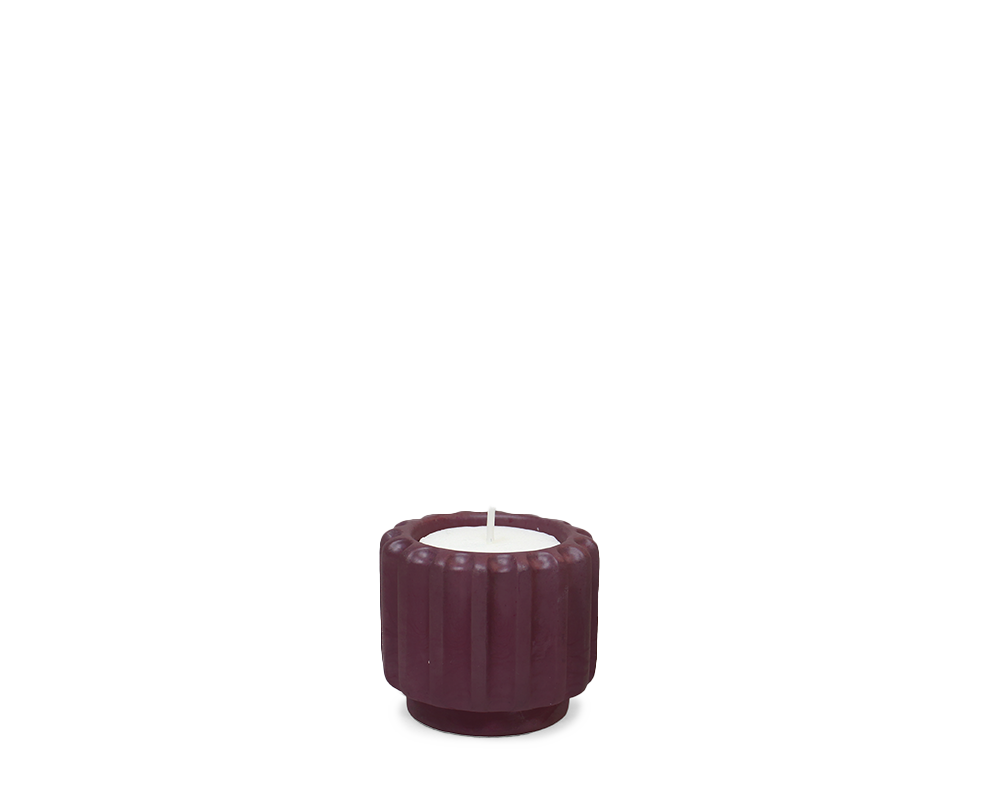 Dentelles T- LIGHT wide | Wine Bis | 5 x dia 6 cm
