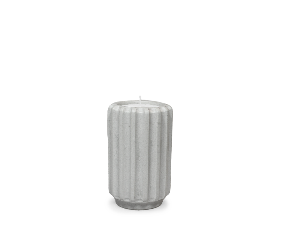 Dentelles T- LIGHT tall | Silk | 9,5 x dia 6 cm