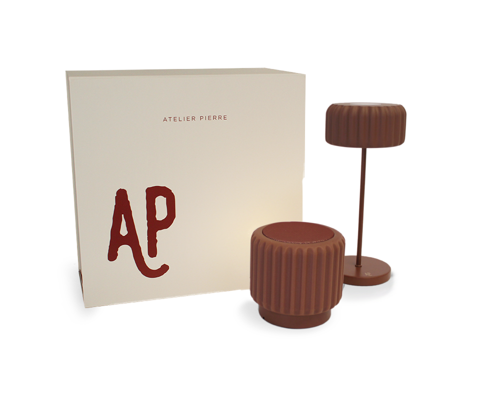 Chill Gift Box Dentelles Terra- Music | 36,5 x 36 x  H 17 cm