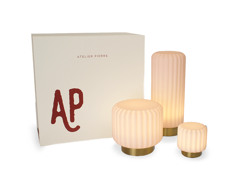 Luxe Gift Box Dentelles Multi Kelvin GOLD | 36,5 x 36 x  H 17 cm