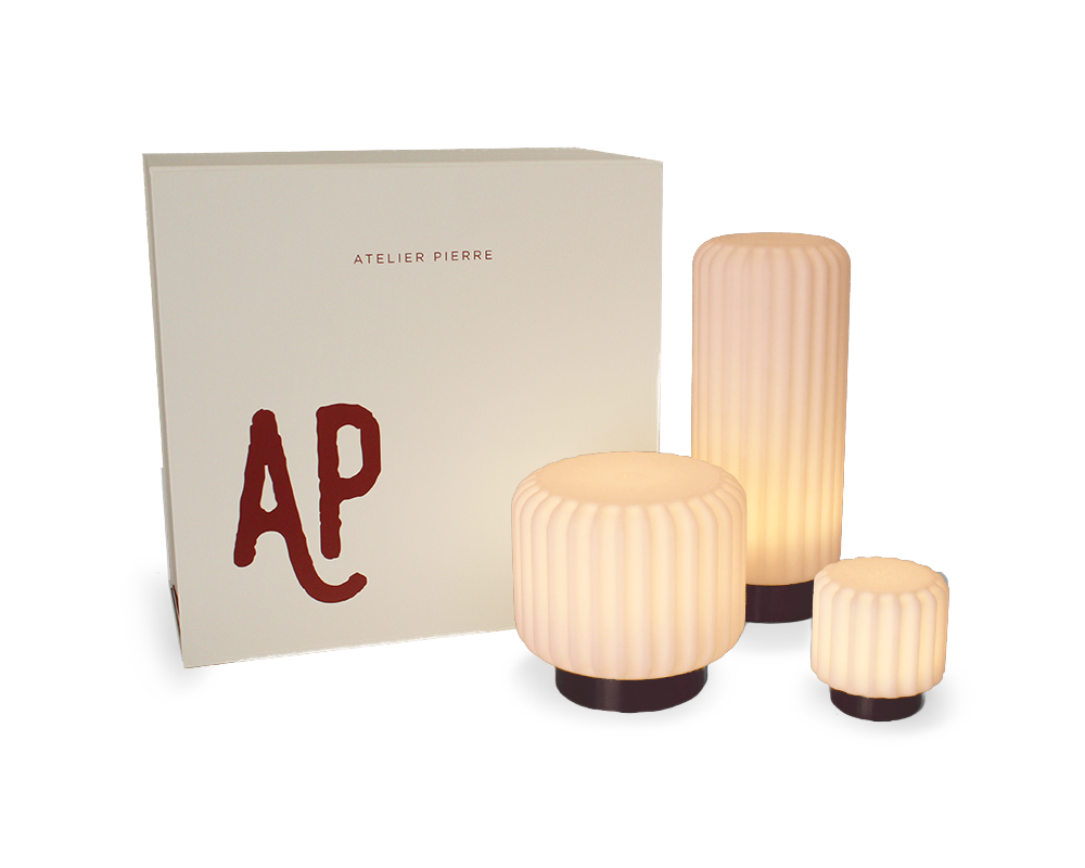 Luxe Gift Box Dentelles Multi Kelvin EARTH | 36,5 x 36 x  H 17 cm