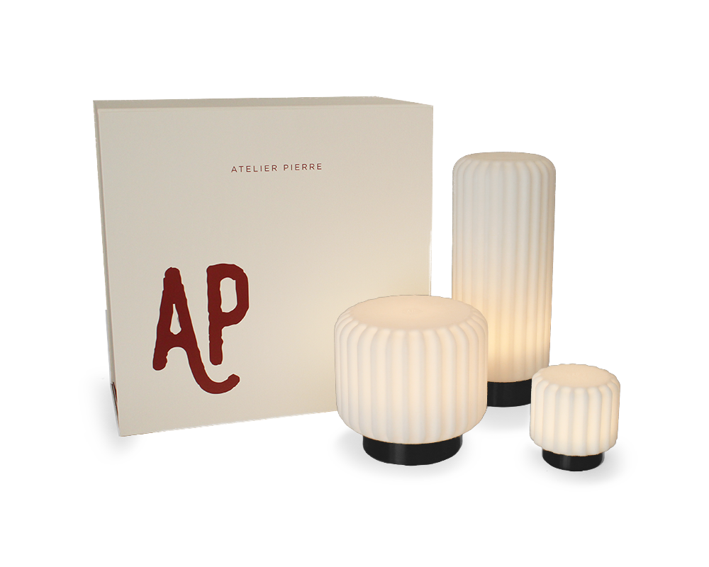 Atelier Pierre Luxe Gift Box Dentelles BLACK | 36,5 x 36 x  H 17 cm