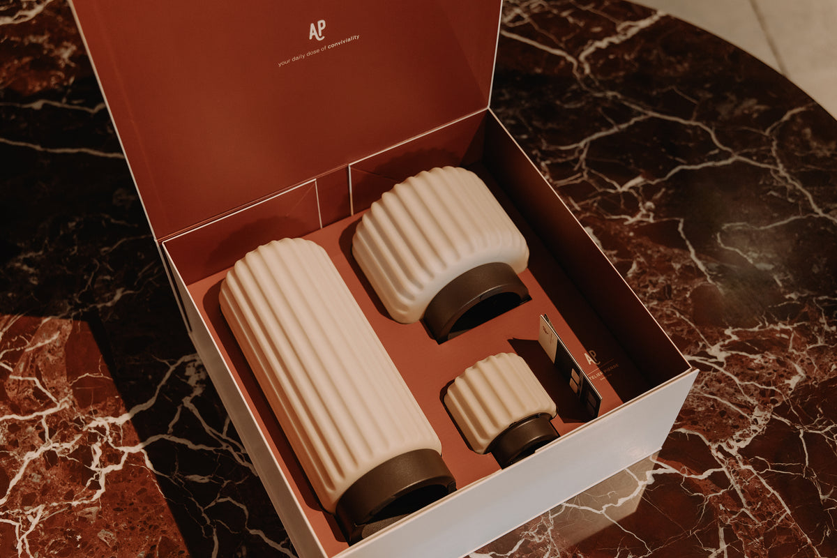 Luxe Gift Box Dentelles Multi Kelvin EARTH | 36,5 x 36 x  H 17 cm