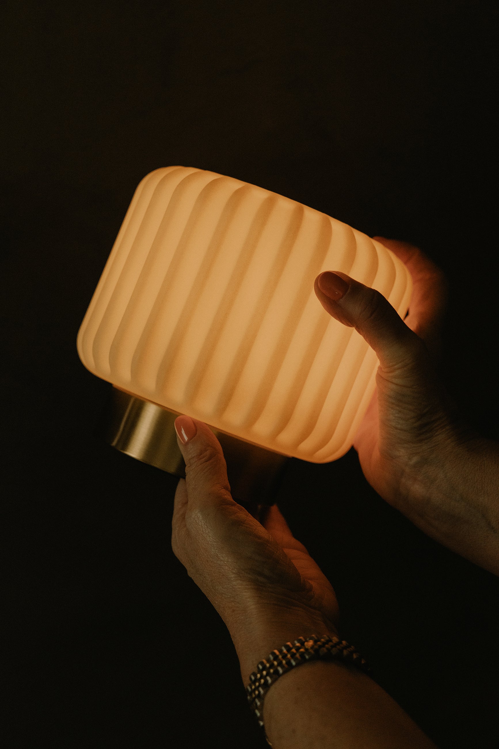 Dentelles 15 licht Multi Kelvin GOUD basis | 15 cm x Ø 16 cm
