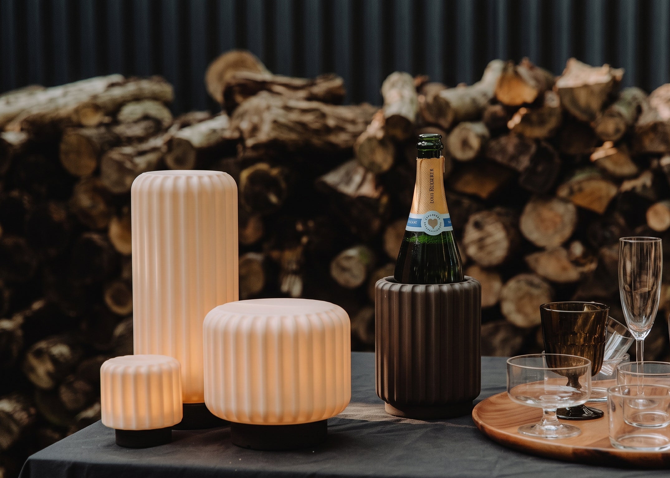 Dentelles WINE COOLER | Earth | 16 x dia 12  cm