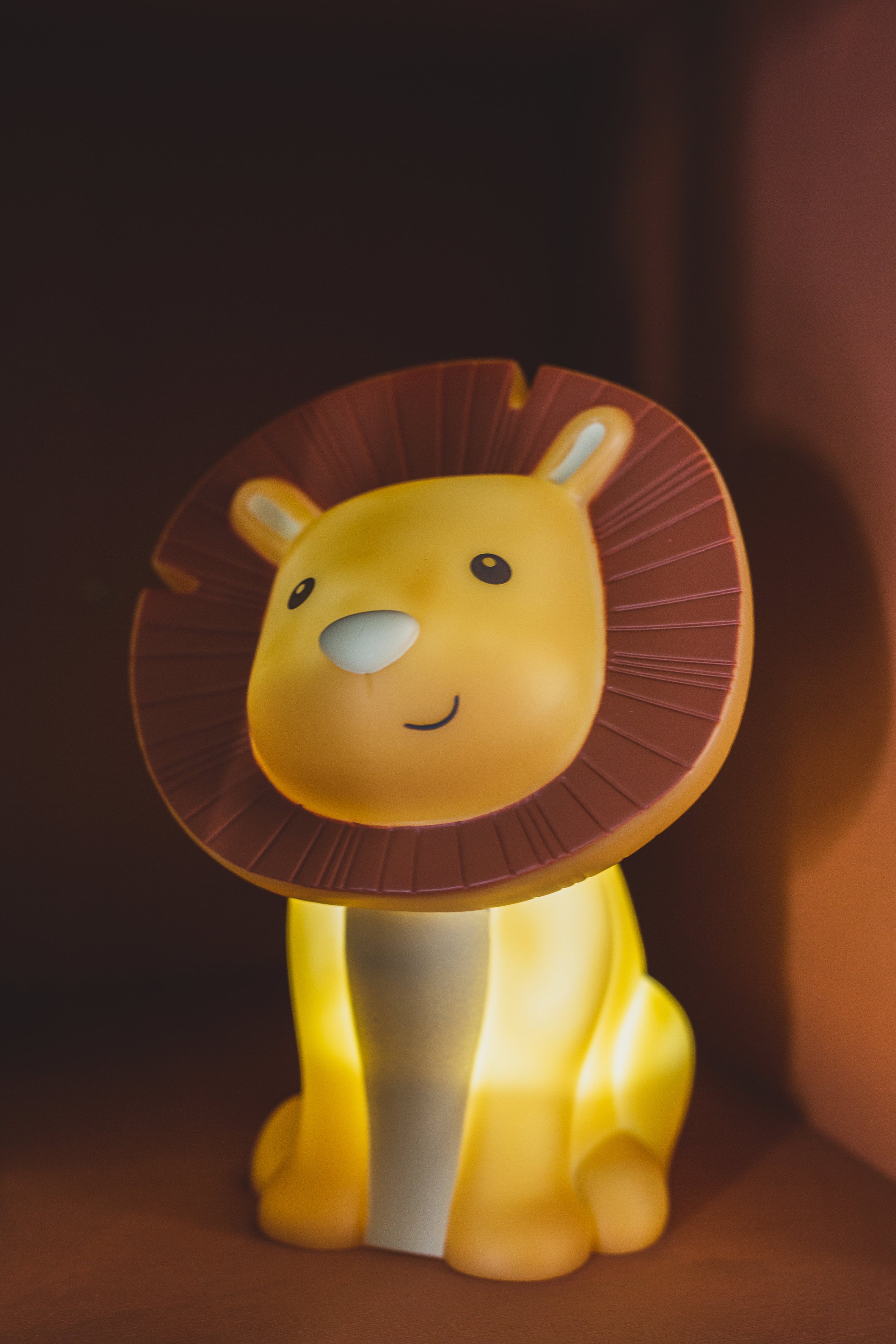 Hakuna Leeuw LED LICHTJE, USB recharge | H 20 x Ø 13,6 cm