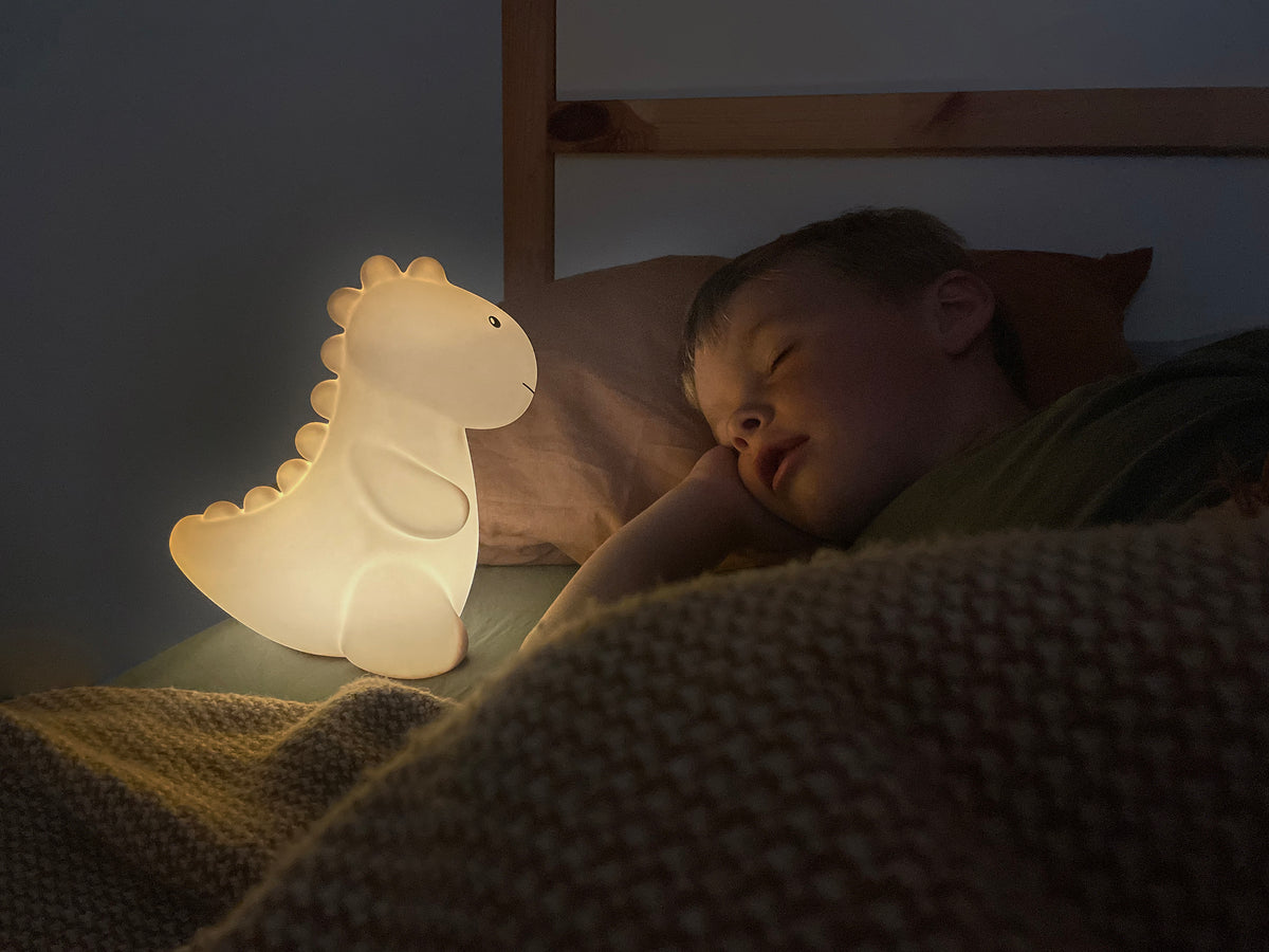Jéroom Dino ZAND LED LICHTJE, USB recharge | H 20 x 18 x 13 cm