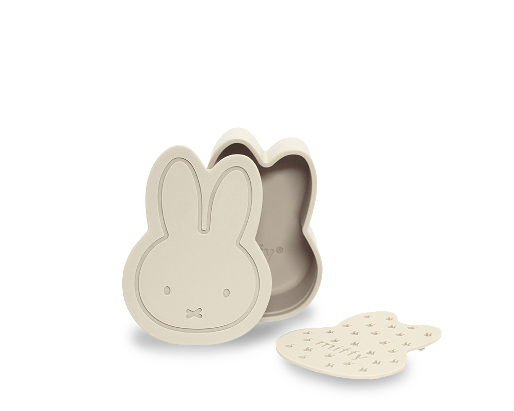 nijntje ZAND Silicone Zeepdoosje | H10 x 5 x 7,5 cm