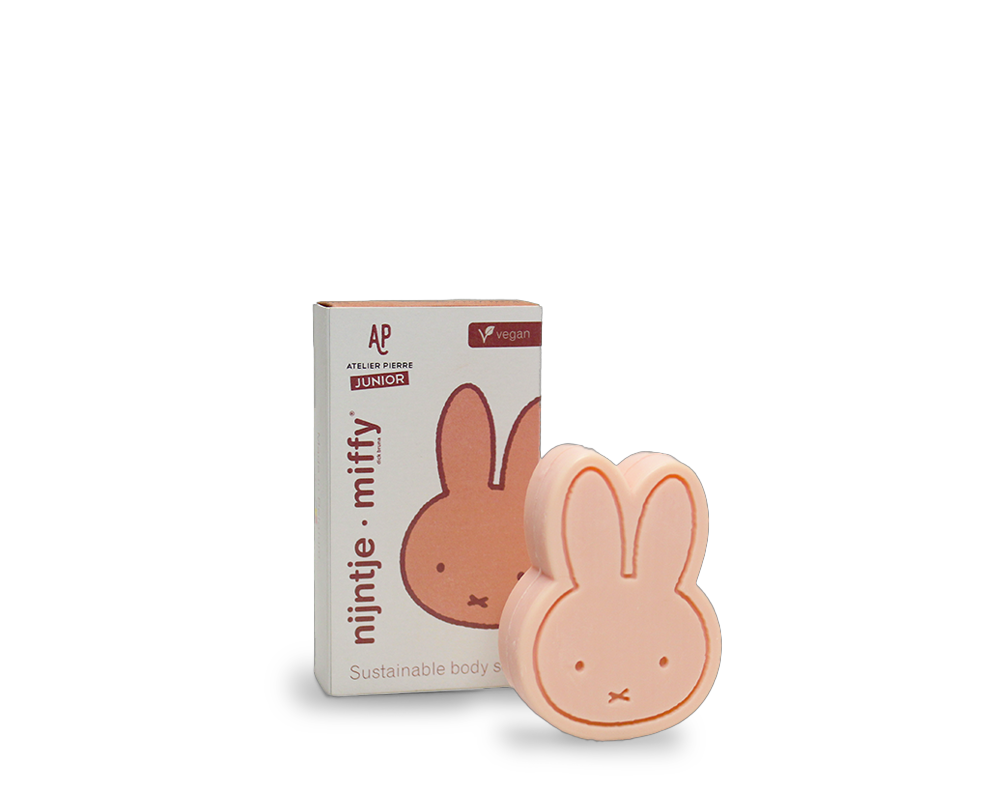 nijntje POWDER Zeepje | H7,6 x 5,5 x 2,8 cm | 78 gr | Red Berry Parfum