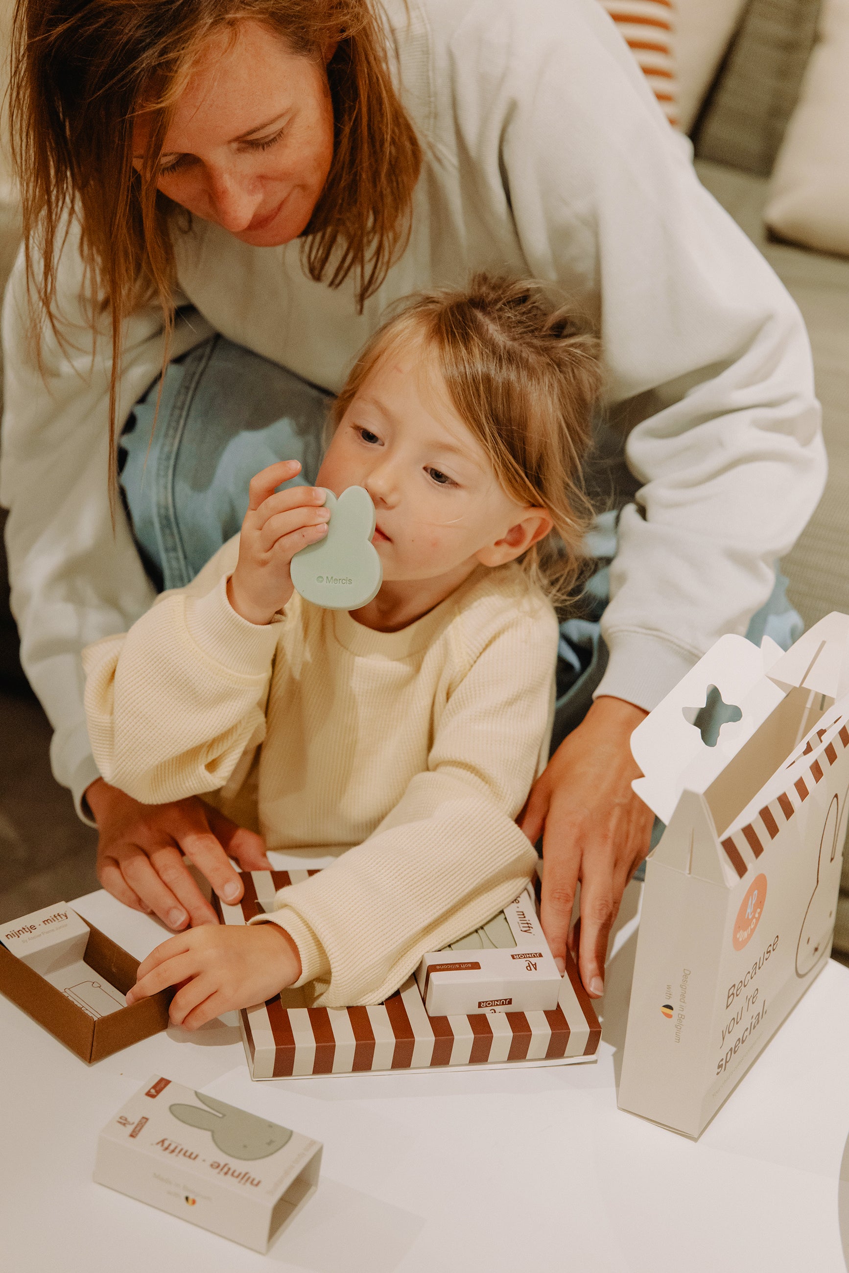 nijntje EUCALYPTUS Coffret cadeau | savon + boîte à savon