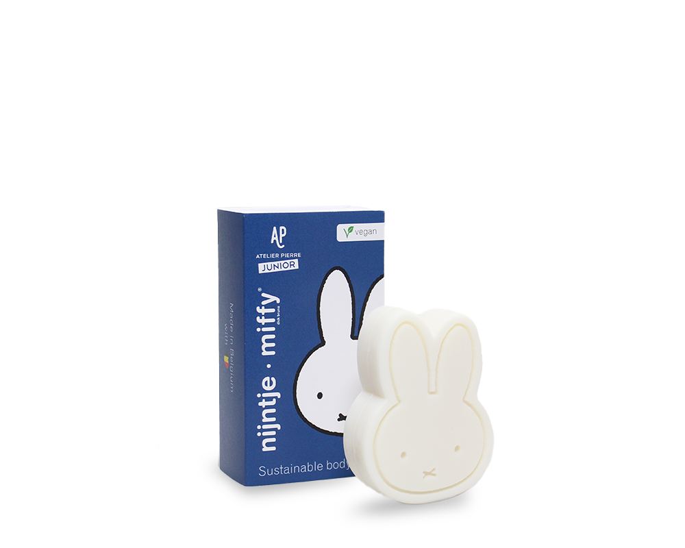 nijntje WIT Zeepje - BLAUW Doosje | 7,6 x 5,5 x2,8 cm | 78 gr | Red Berry Parfum