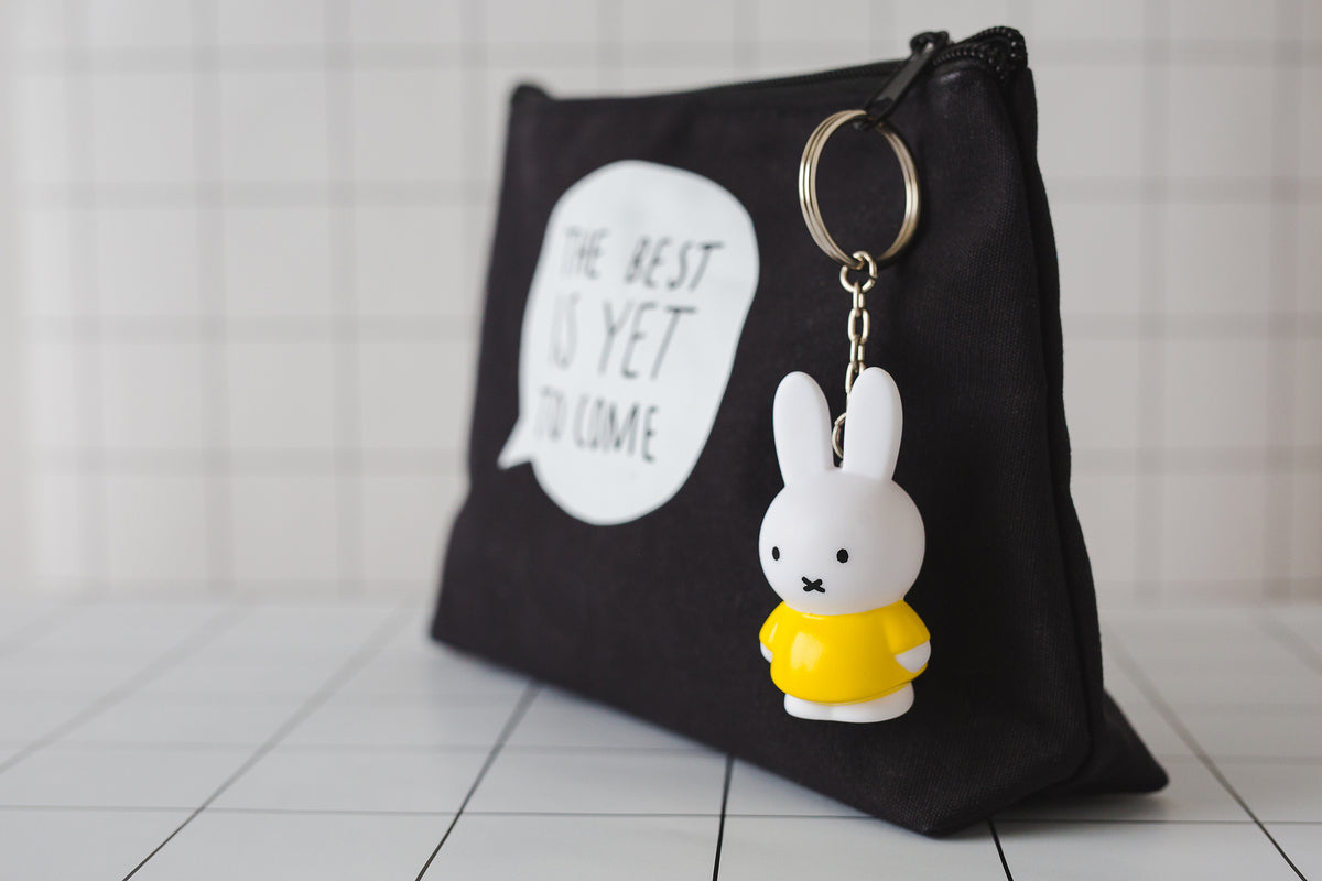 nijntje GEEL Sleutelhanger | H6,2  Ø3,2 CM
