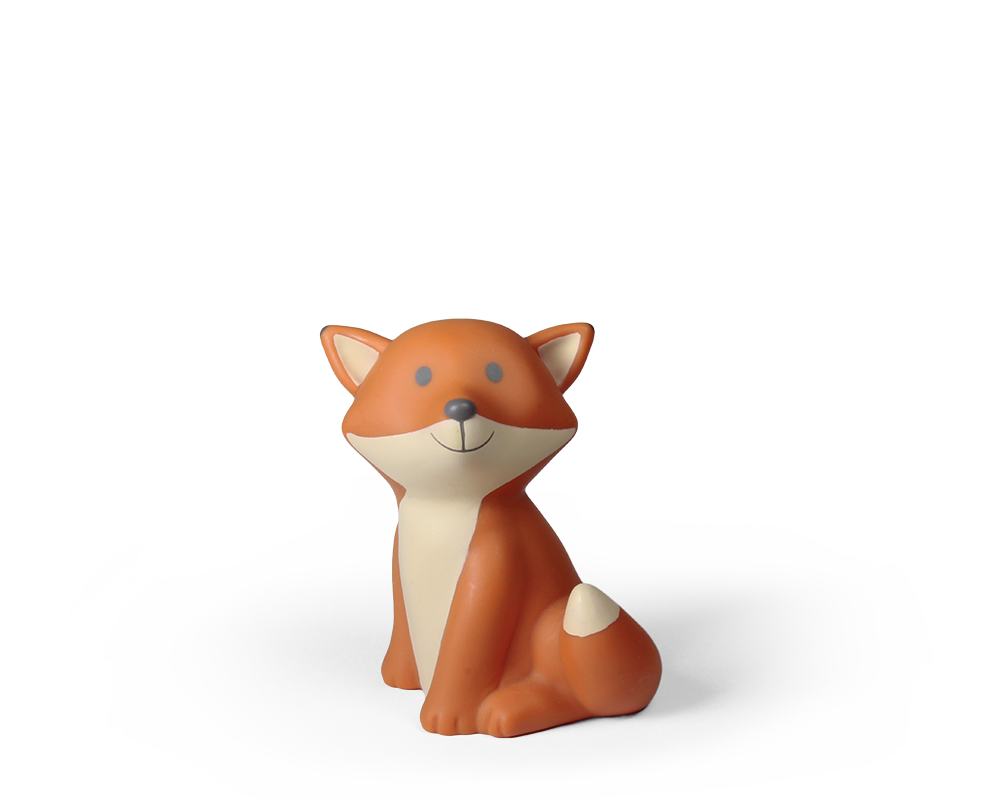 CESAR FOX ORANJE MINI SPAARPOT | H 8 x Ø 6 cm