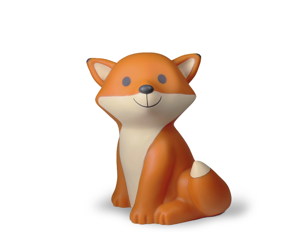 CESAR FOX LED LICHTJE, USB recharge | H 20 x 18 x 15 cm