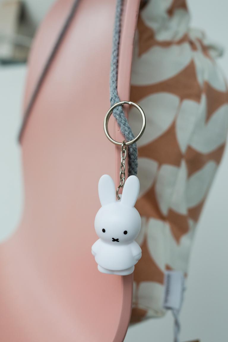 Atelier Pierre nijntje wit sleutelhanger miffy white keychain