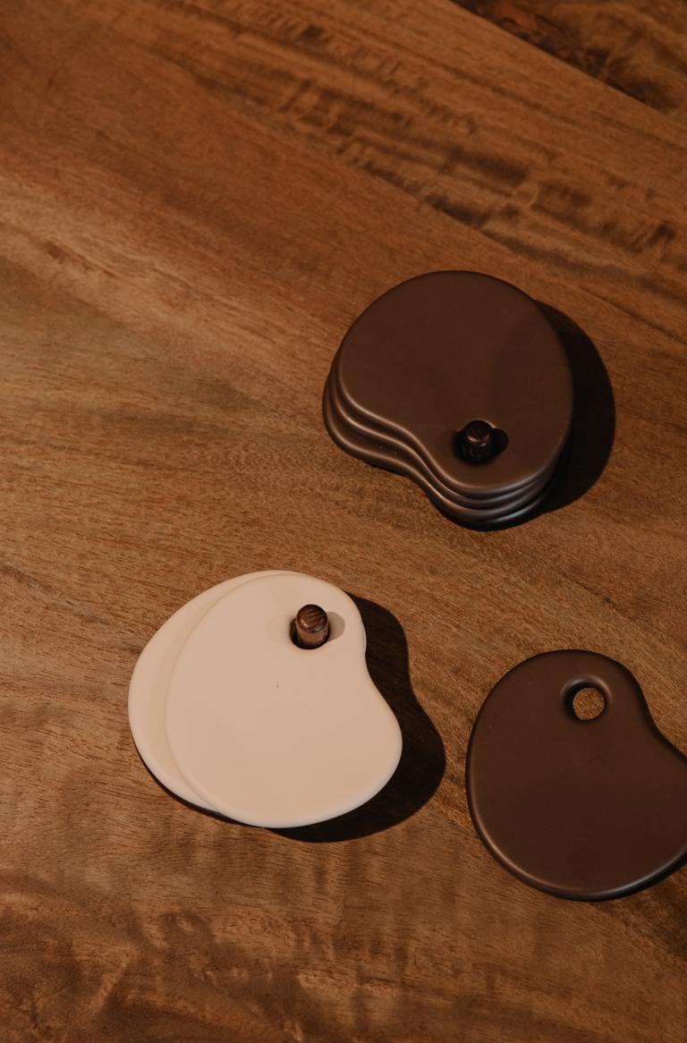 Fondant coasters