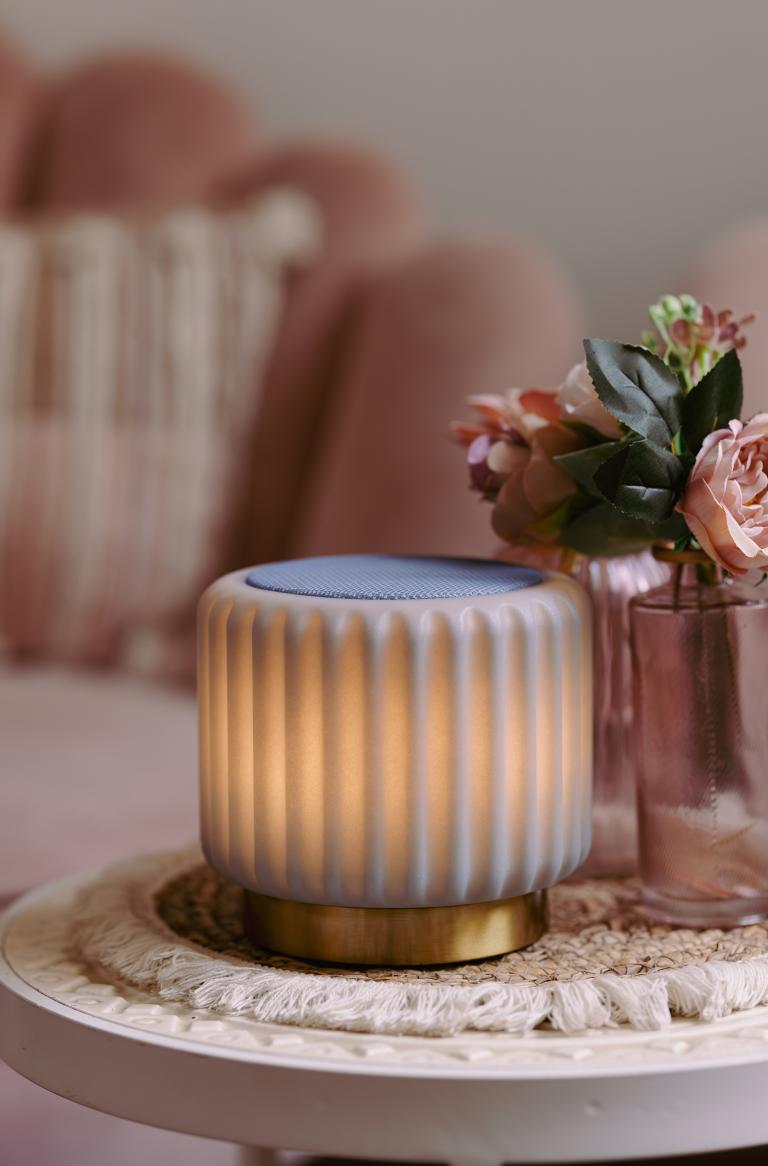 Dentelles speaker met licht