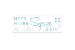 To the moon | Sticker space